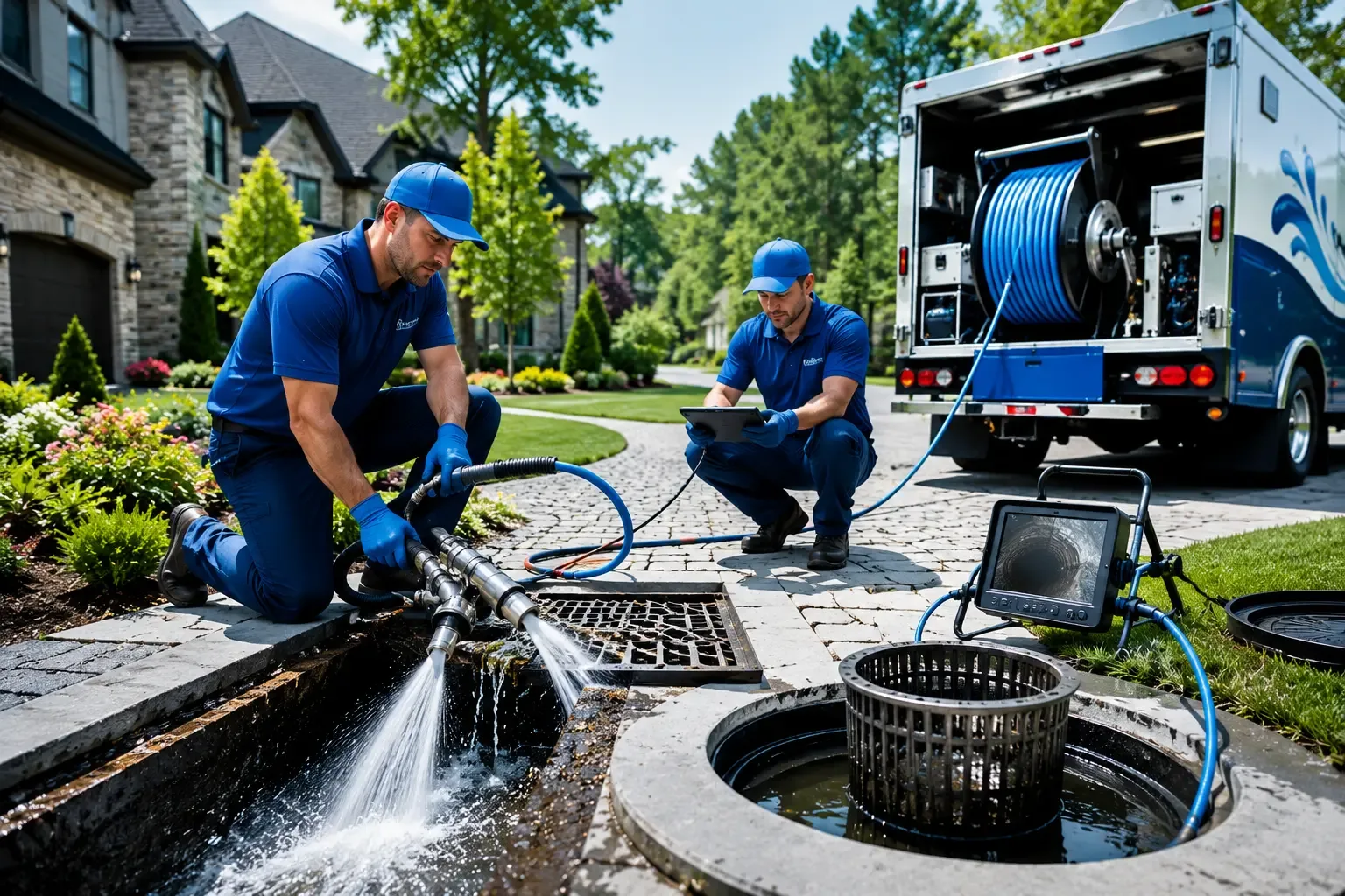 Local outdoor drain cleaning professionals in Benavides, TX