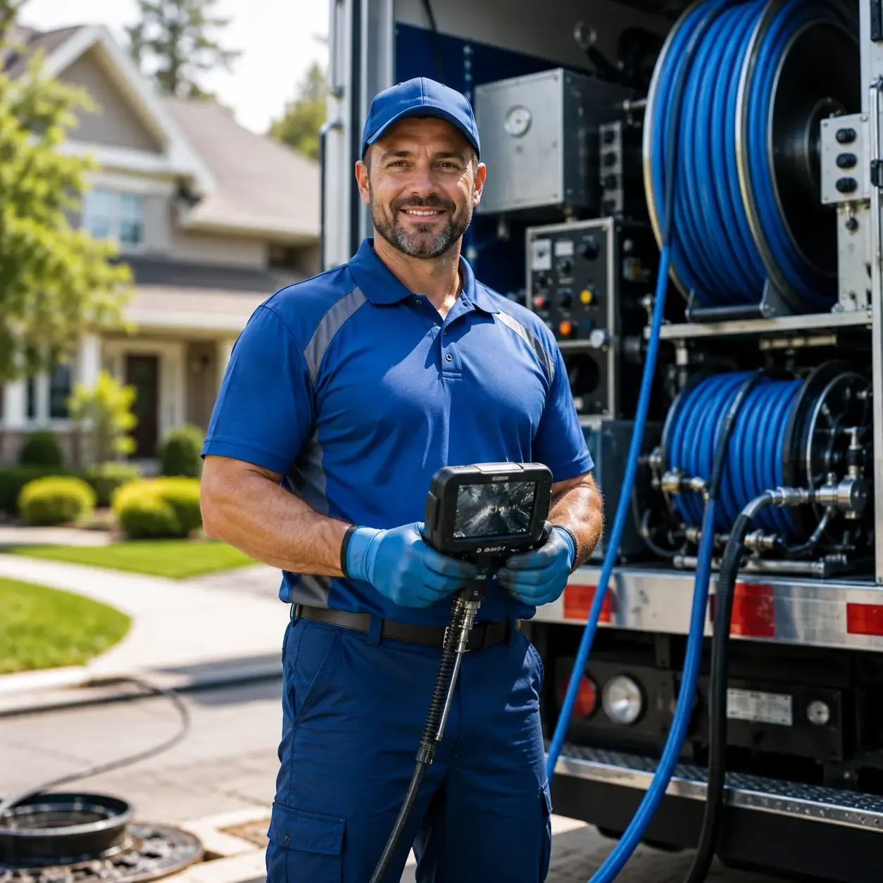 Local outdoor drain cleaning specialists in Benavides, TX